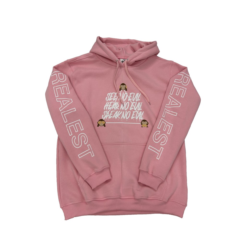 Realest Pink Hoodie-01